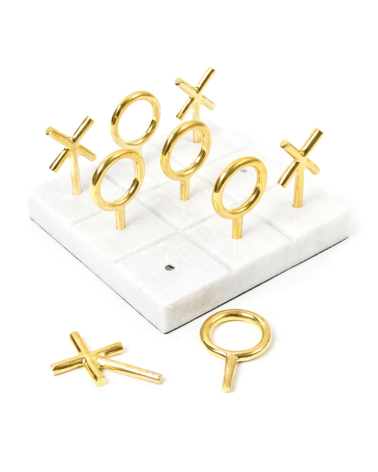 Jonathan Adler - Brass Tic-Tac-Toe Set