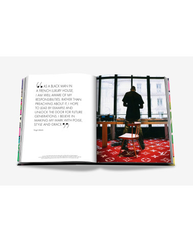 Assouline-Table Book "Louis Vuitton Virgil Abloh" libro d'arredo