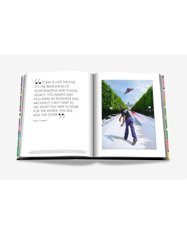 Assouline-Table Book "Louis Vuitton Virgil Abloh" libro d'arredo