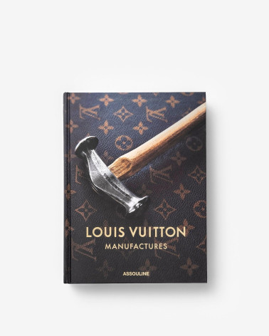 Assouline-Table Book "Louis Vuitton Manafactures" libro d'arredo