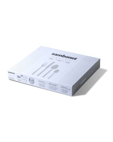 Sambonet - Servizio 24 Pz Monoblocco Neutra Inox