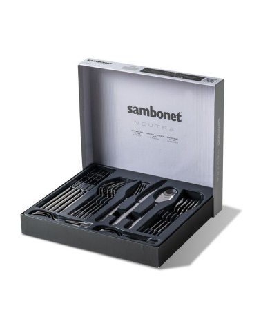 Sambonet - Servizio 24 Pz Monoblocco Neutra Inox