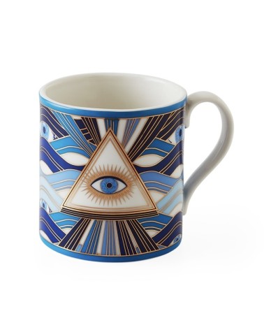 Jonathan Adler - Set di 4 Mugs Blu