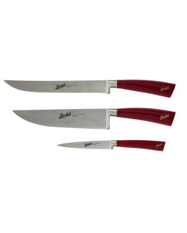 Berkel - Set 3 Coltelli Chef Rosso