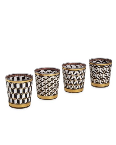 Jonathan Adler - Set 4 Bicchieri Versailles