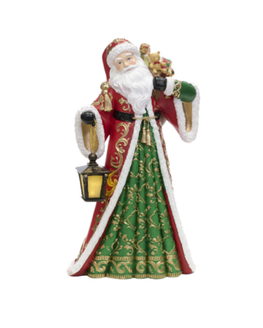 Goodwill-Babbo Natale Led con Lanterna cm.46,5