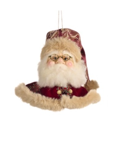 Goodwill-Decoro Babbo Natale con Mantello Cm.18