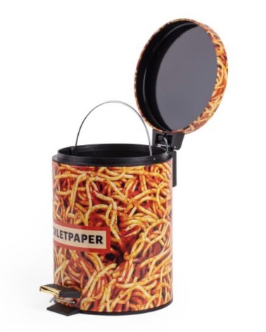 Seletti - Pattumiera "ToiletPaper Home" Spaghetti