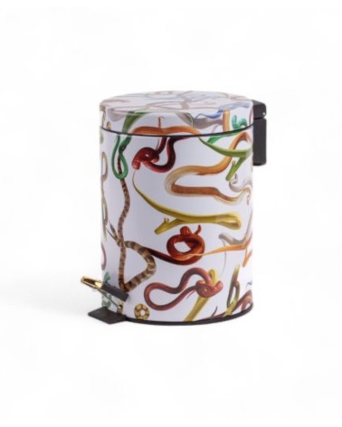 Seletti - Pattumiera "ToiletPaper Home" Snakes