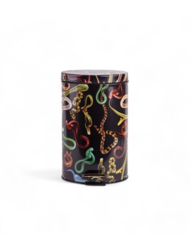 Seletti - Pattumiera "ToiletPaper Home" Snakes Cm.39,5