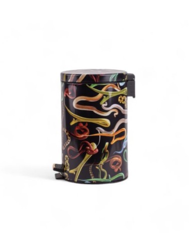 Seletti - Pattumiera "ToiletPaper Home" Snakes Cm.39,5