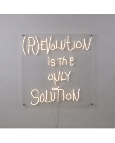 Seletti - Decorazione "(R)evolution is the only Solution"