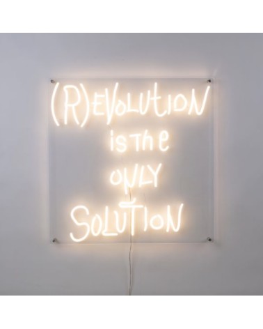 Seletti - Decorazione "(R)evolution is the only Solution"