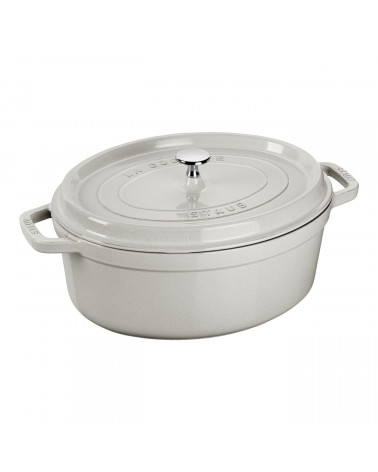 STAUB Cocotte Ovale Grigia cm.31