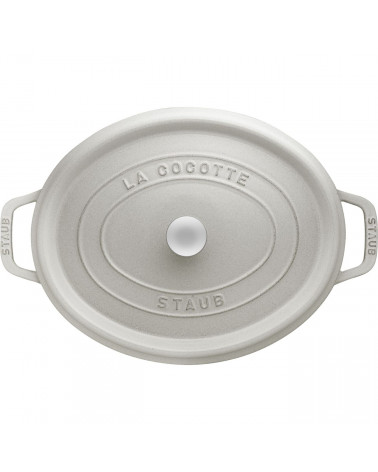 STAUB Cocotte Ovale Grigia cm.31